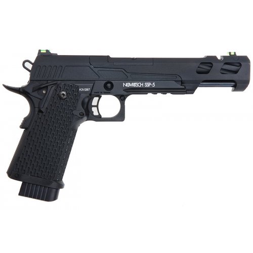 Novritsch SSP5 Green Gas Airsoft Pistol Black canada